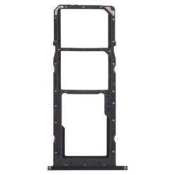 SIM HOLDER SAMSUNG A02S/A025 BLACK